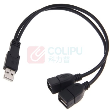 雷士电工 变流器转换线 USB转DSUB 一转二分控带USB