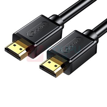 毕亚兹 HDMI线2.0版电脑电视4K高清线 短线 3D视频线 机顶盒投影仪显示器连接线 HX1 1m