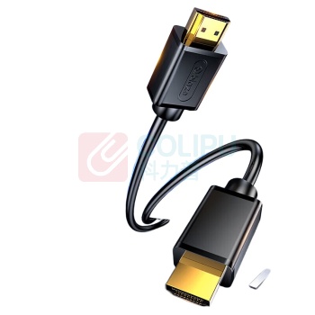 毕亚兹 HDMI线2.0版电脑电视4K高清线 短线 3D视频线 机顶盒投影仪显示器连接线 HX1 1m