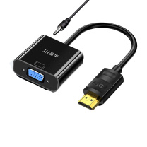晶华 转换器 Z137 黑色 (黑色) VGA转HDMI