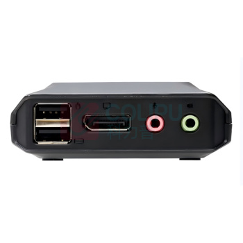宏正 ATEN 外接式切换按钮 CS22H HDMI 2端口4K切屏器 热插USB带音频