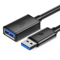 裕合联 USB3.0延长线公对母数据传输扩展连接线 YHL-2315 0.5m 高速传输数据连接线