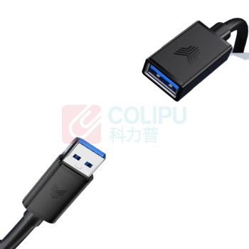裕合联 USB3.0延长线公对母数据传输扩展连接线 YHL-2315 0.5m 高速传输数据连接线