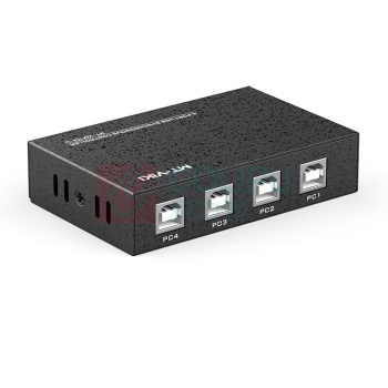 迈拓维矩 MTVIKI 切换器 MT-KM104-U 4口USB同步器4进1出 1控4USB鼠标键盘共享器
