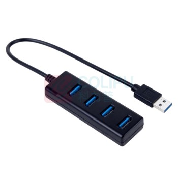 英示 INSIZE 多路HUB集线器 7324-HUB4 线长0.2m USB插头