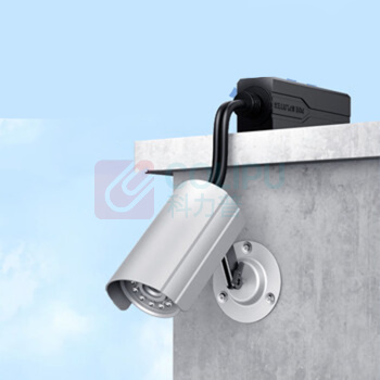NVV 百兆POE分离器 NPOE-F12M 隔离型供电模块一拖二48V转12V1.2A全兼容监控交换机网络摄像机监控转接头