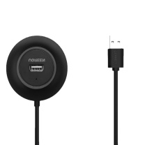绿联 UGREEN USB分线器2.0 4口HUB扩展坞集线器 20277 CR106 1米 (黑色) 带供电口
