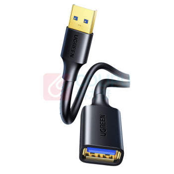 绿联 UGREEN USB延长线 USB3.0公对母 10373 US129 2米 (黑色)