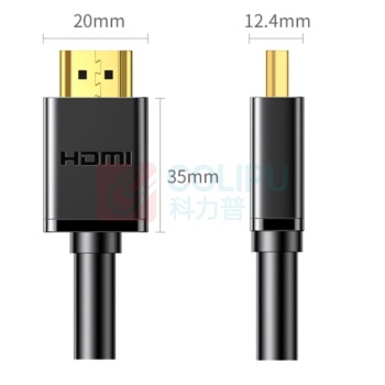 绿联 UGREEN HDMI线2.0版 4K数字高清线 10111 HD104 15米 (黑色)