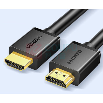绿联 UGREEN HDMI线2.0版 4K数字高清线 10111 HD104 15米 (黑色)