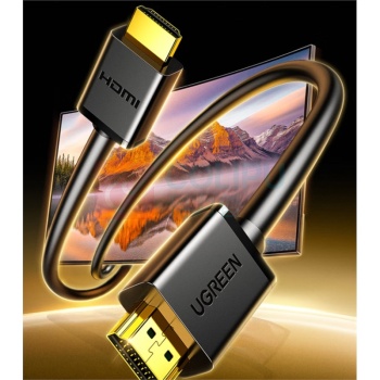 绿联 UGREEN HDMI线2.0版 4K数字高清线 10111 HD104 15米 (黑色)