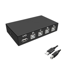 迈拓维矩 MTVIKI 分线器 MT-KS02 4台电脑共享器打印机+4条3米线
