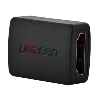 绿联 UGREEN HDMI母对母转接头 20107 4K (黑色)