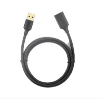 绿联 UGREEN USB延长线 USB2.0公对母 10315 US103 1.5米 (黑色)