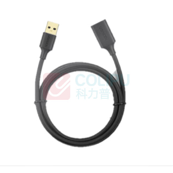 绿联 UGREEN USB延长线 USB2.0公对母 10316 US103 2米 (黑色)