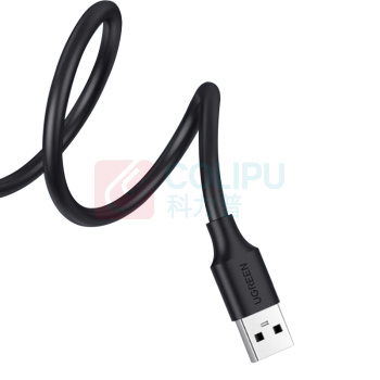 绿联 UGREEN USB延长线 USB2.0公对母 10316 US103 2米 (黑色)