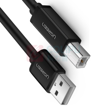 绿联 UGREEN USB打印线 方口USB2.0 10845 US104 1.5米 (黑色)