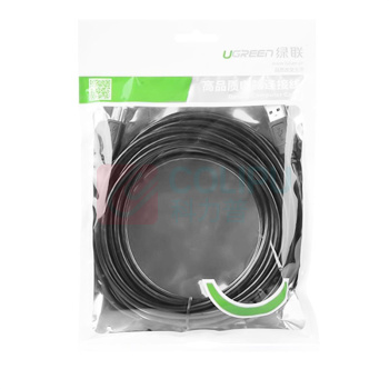 绿联 UGREEN USB打印线 方口USB2.0 10327 US104 2米 (黑色)