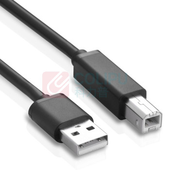 绿联 UGREEN USB打印线 方口USB2.0 10327 US104 2米 (黑色)