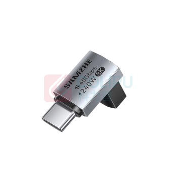 山泽 SAMZHE 转接头 UC41-T T型90度 USB4全功能
