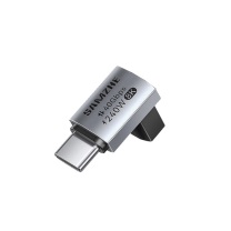 山泽 SAMZHE 转接头 UC41-T T型90度 USB4全功能