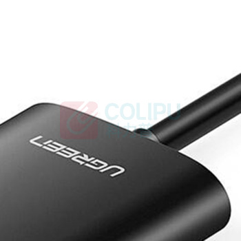 绿联 UGREEN VGA转HDMI转换器 40264 MM110 0.5米 (黑色)