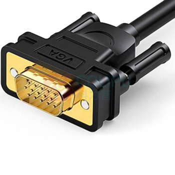 绿联 UGREEN VGA转HDMI转换器 40264 MM110 0.5米 (黑色)