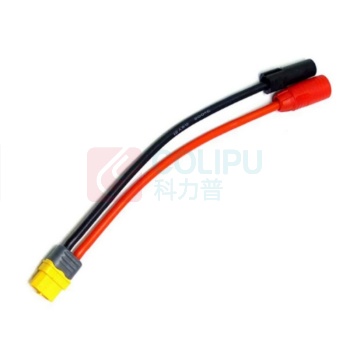 大工象 锂电池充电线 XT60转AS150 黄母头(转)[AS150红母头+黑公头]