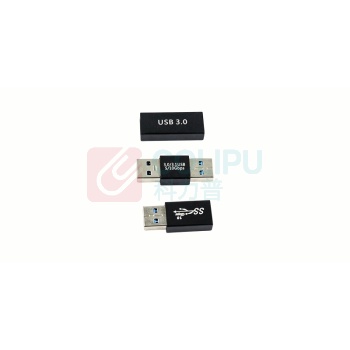 领美 USB3.0公对母双头接口 USB3.0公对母