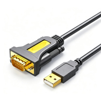 优企 usb转rs232串口线 1米 公头