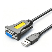 优企 usb转rs232串口线 1米 母头