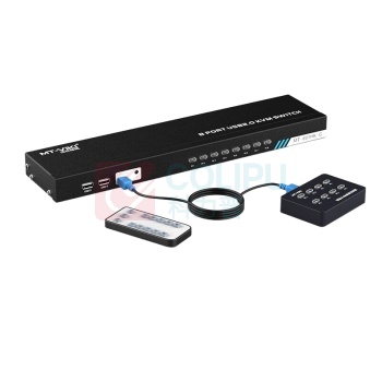 迈拓维矩 MTVIKI KVM切换器 MT-801HK-C 高清HDMI八进一出