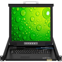 神盾卫士 SDWS KVM切换器 SLA-708 8口VGA17英寸折叠液晶屏