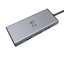 紫光 UNIS Type-C扩展坞 X-TC7H USB-C千兆网口转接拓展坞HDMI/VGA投屏HUB分线器七合一