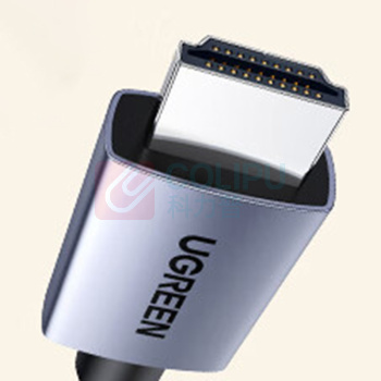 绿联 UGREEN DP转HDMI连接线 35841-DP125 合金款