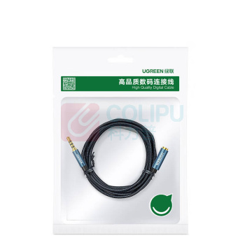 绿联 UGREEN 音频延长线 40672 3.5mm公对母 0.5米