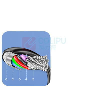 山泽 SAMZHE MicroUSB3.0高速传输移动硬盘数据线 UM-10 支持西数希捷东芝硬盘盒连接线 1米