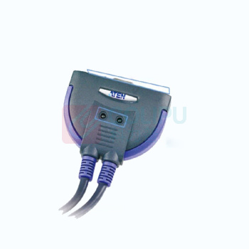 ATEN 宏正 多电脑KVM切换器 2口PS/2圆口键鼠切换 CS62S 2进1出