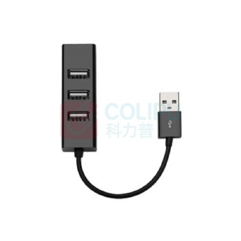 酷比客 L-CUBIC USB2.0集线器 LCHB03BK 4口 (黑色)