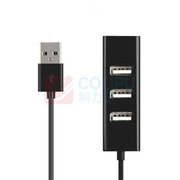 酷比客 L-CUBIC USB2.0集线器 LCHB03BK 4口 (黑色)