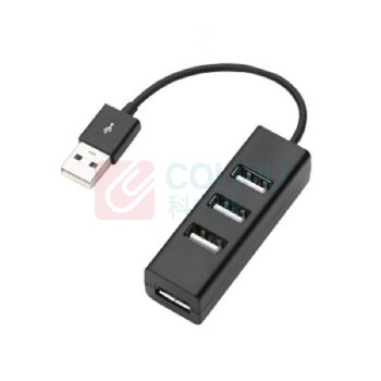 酷比客 L-CUBIC USB2.0集线器 LCHB03BK 4口 (黑色)