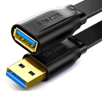 山泽 SAMZHE USB3.0延长线 公对母 AM/AF连接线 UK-030 3米