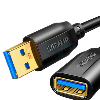 山泽 SAMZHE USB3.0延长线 公对母 AM/AF连接线 UK-030 3米