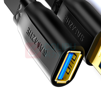 山泽 SAMZHE USB3.0延长线 公对母 AM/AF连接线 UK-030 3米