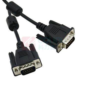 酷比客 L-CUBIC 极细VGA线 LCAVSSVGA-1.5M 1.5米 (黑色)