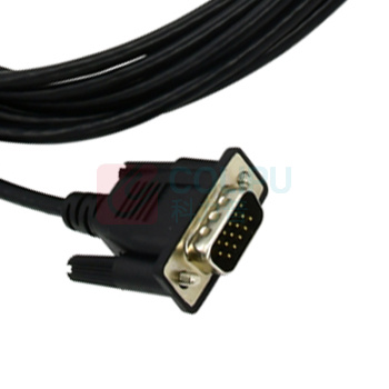 酷比客 L-CUBIC 极细VGA线 LCAVSSVGA-3M 3米 (黑色)