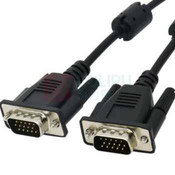 酷比客 L-CUBIC 极细VGA线 LCAVSSVGA-10M 10米 (黑色)