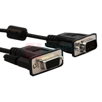 酷比客 L-CUBIC 极细VGA延长线 LCAVSSVGAMF-1.5M 1.5米 (黑色)