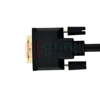 酷比客 L-CUBIC DVI转HDMI转接线 LCCPDVI2HDMI-2M 2米 (黑色)