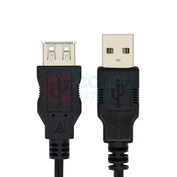 酷比客 L-CUBIC USB公对母延长线 LCCPUSBAMAF-2M 2米 (黑色)